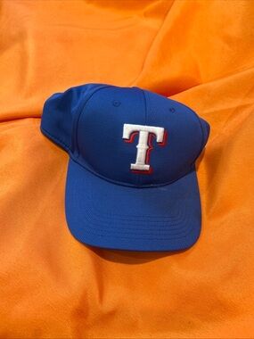 Texas Rangers Blue Baseball Cap with Embroidered T -Team MLB